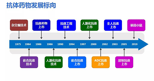 抗体药物发展标向